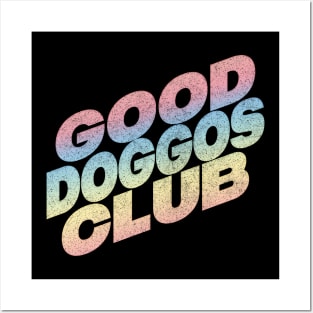 Good Doggos Club - Doggo Lover Gift Posters and Art